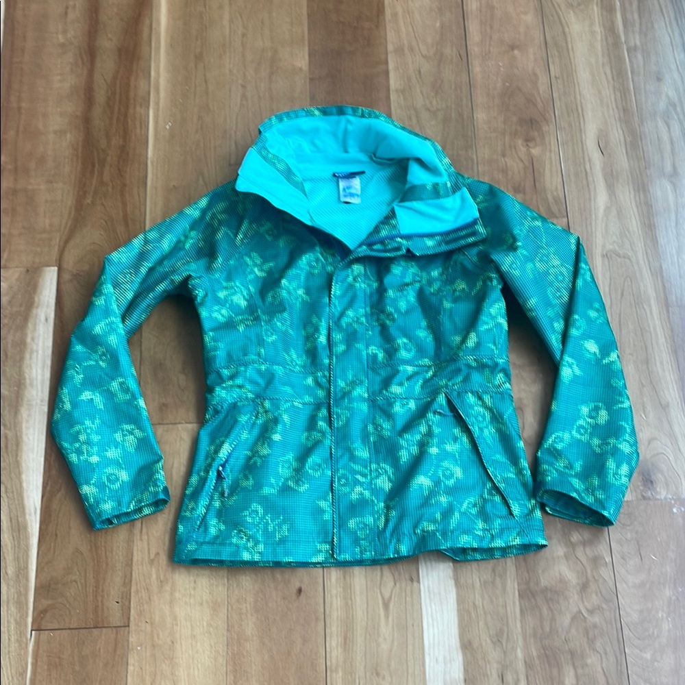 Columbia Green Patterned Jacket